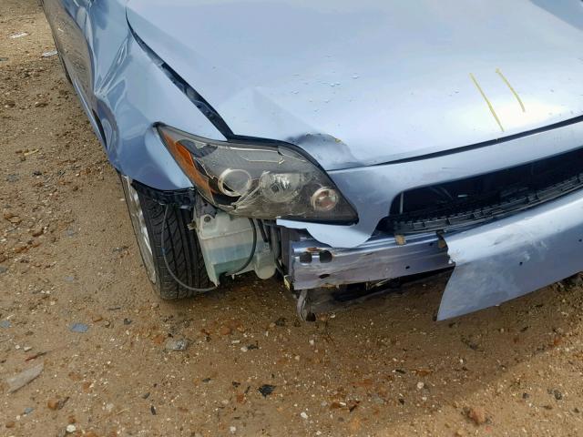 JTKDE167X80245289 - 2008 TOYOTA SCION TC 银色 照片 9