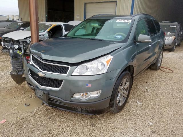 1GNKRJED6BJ257409 - 2011 CHEVROLET TRAVERSE LT  photo 2