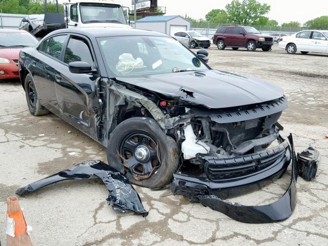 2C3CDXAGXGH352096 - 2016 DODGE CHARGER PO BLACK photo 1