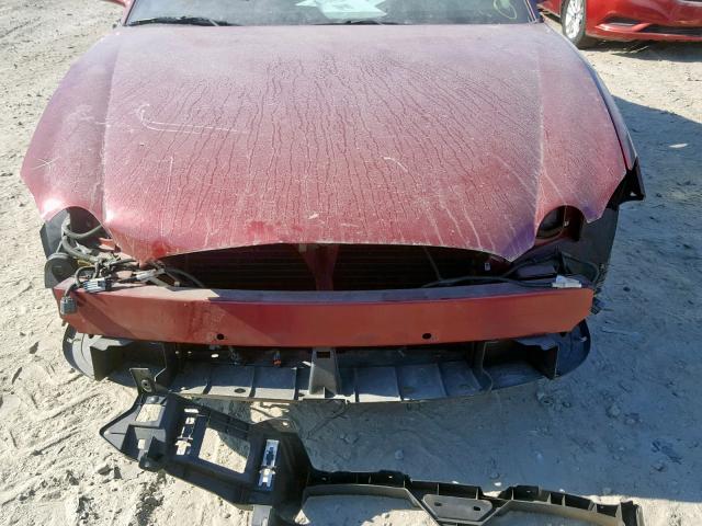 2G4WE537451172721 - 2005 BUICK LACROSSE C RED photo 9