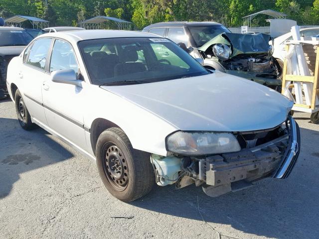 2G1WF52E139257072 - 2003 CHEVROLET IMPALA SILVER photo 1