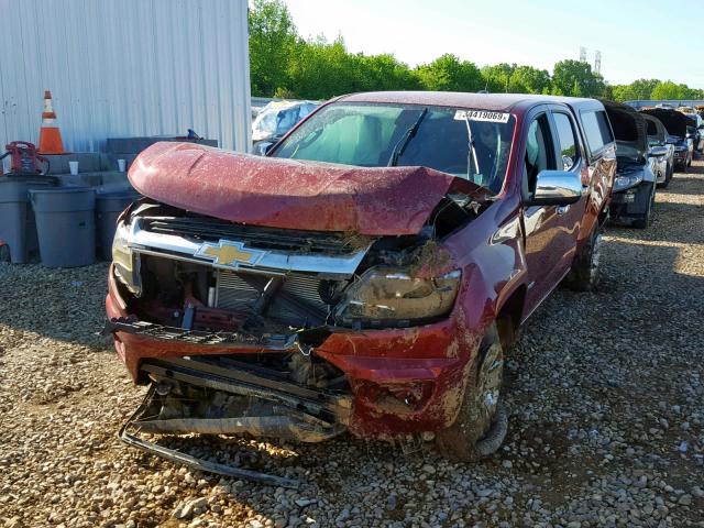 1GCGTCEN1J1132028 - 2018 CHEVROLET COLORADO L RED photo 2