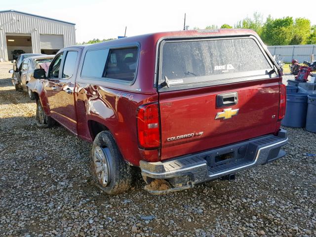 1GCGTCEN1J1132028 - 2018 CHEVROLET COLORADO L RED photo 3