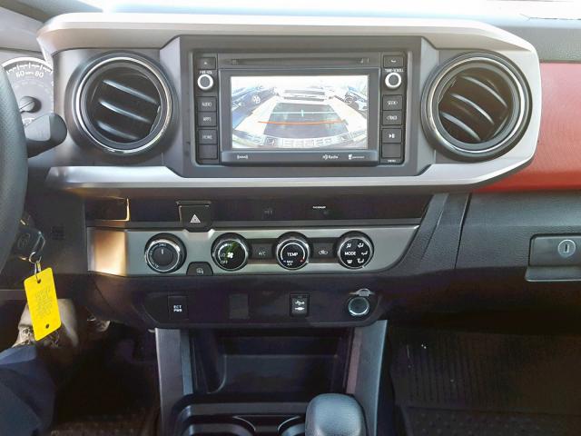 3TMCZ5AN2HM106713 - 2017 TOYOTA TACOMA DOU ნაცრისფერი ფოტო 9
