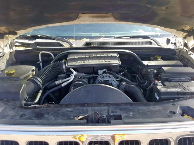 1J8HG48K67C611907 - 2007 JEEP COMMANDER WHITE photo 7