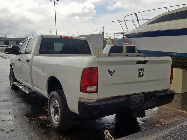 3C6UR4HL9HG670108 - 2017 RAM 2500 ST WHITE photo 3