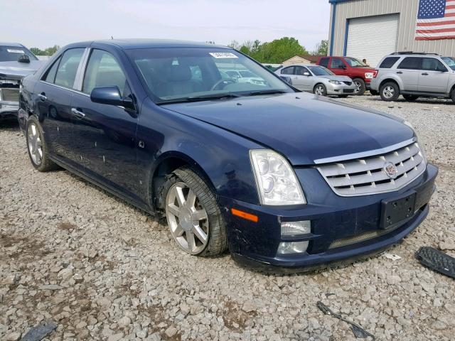 1G6DW677750236483 - 2005 CADILLAC STS BLUE photo 1