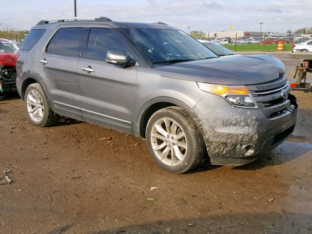 1FM5K7F88DGA44066 - 2013 FORD EXPLORER L GRAY photo 1