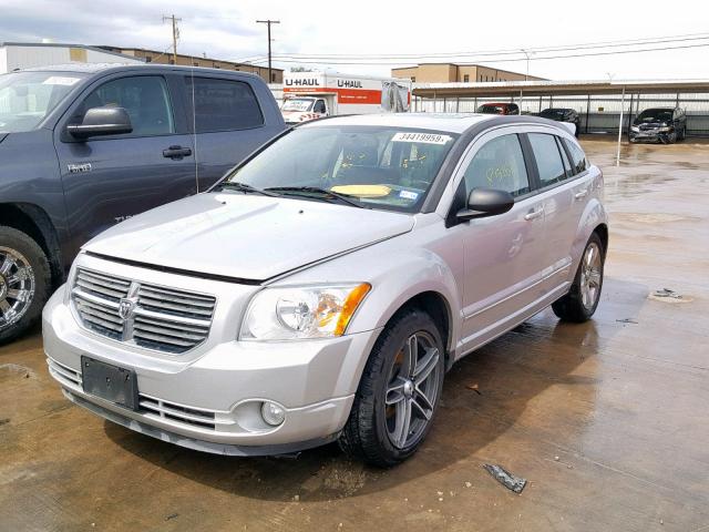 1B3CB8HB2BD294879 - 2011 DODGE CALIBER RU SILVER photo 2