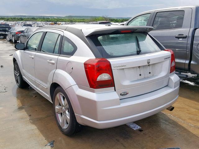 1B3CB8HB2BD294879 - 2011 DODGE CALIBER RU SILVER photo 3