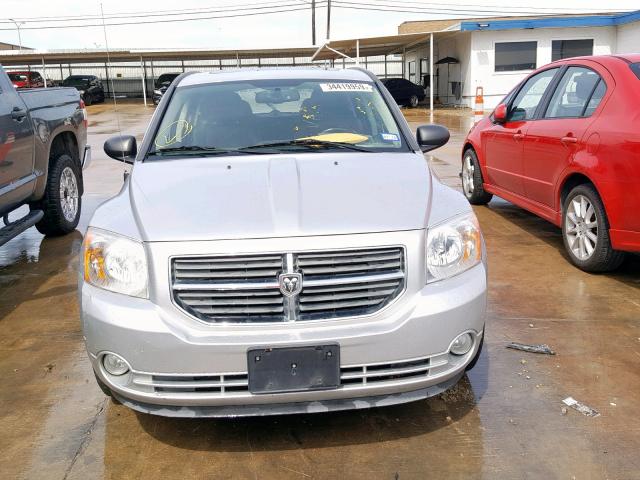 1B3CB8HB2BD294879 - 2011 DODGE CALIBER RU SILVER photo 9