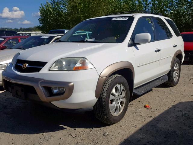 2HNYD18813H513758 - 2003 ACURA MDX TOURIN WHITE photo 2