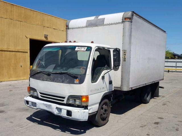 4KLB4B1R2YJ800911 - 2000 ISUZU NPR WHITE photo 2