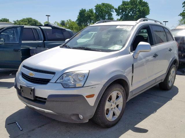 3GNAL2EK0DS621164 - 2013 CHEVROLET CAPTIVA LS 银色 照片 2