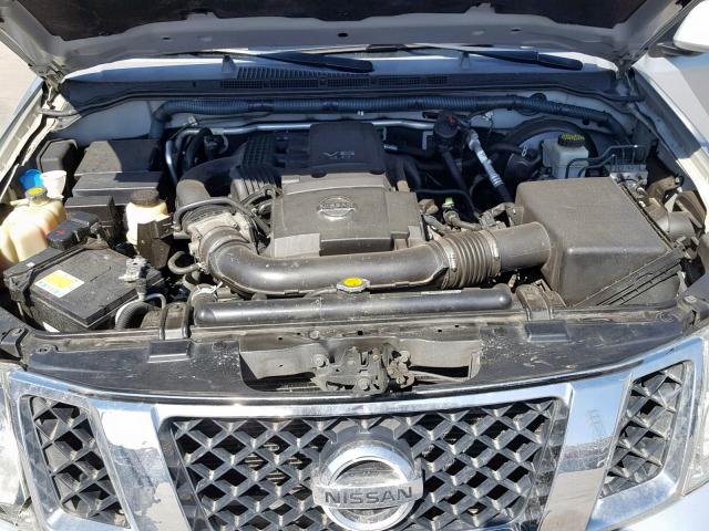 5N1AR18B59C612403 - 2009 NISSAN PATHFINDER SILVER photo 7