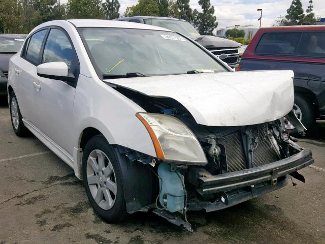 3N1AB6AP0CL739456 - 2012 NISSAN SENTRA 2.0 WHITE photo 1