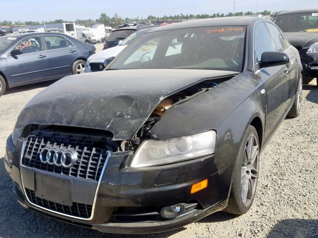 WAUDH74F28N143450 - 2008 AUDI A6 3.2 QUA BLACK photo 2