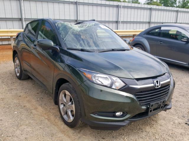 3CZRU5G51HM725782 - 2017 HONDA HR-V EX GREEN photo 1