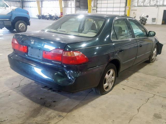 JHMCG5657YC041985 - 2000 HONDA ACCORD EX GREEN photo 4