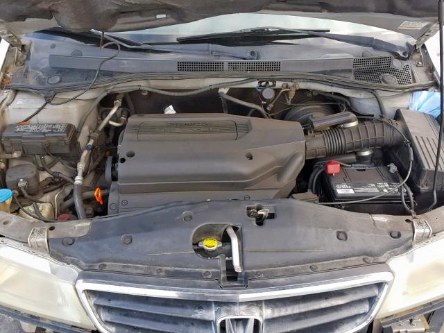 5FNRL18543B088190 - 2003 HONDA ODYSSEY LX SILVER photo 7