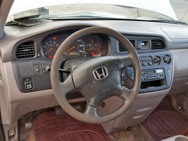 5FNRL18543B088190 - 2003 HONDA ODYSSEY LX SILVER photo 9