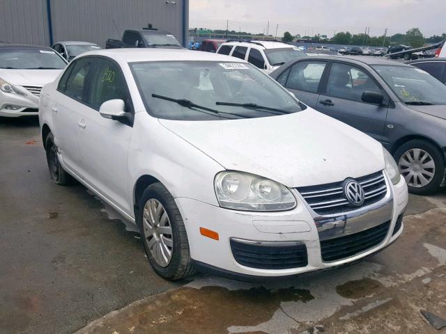 3VWJX7AJ9AM080166 - 2010 VOLKSWAGEN JETTA S WHITE photo 1