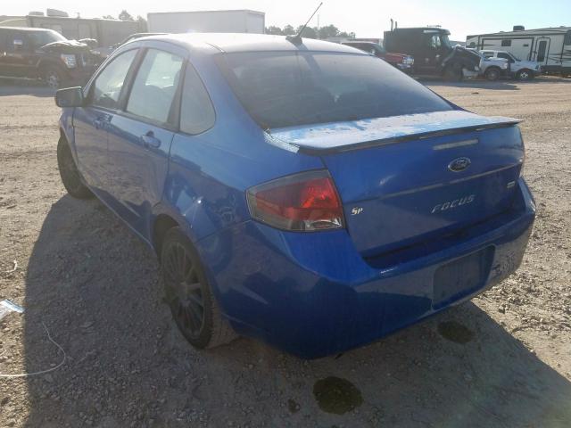 1FAHP3GN2BW190052 - 2011 FORD FOCUS SES  photo 3