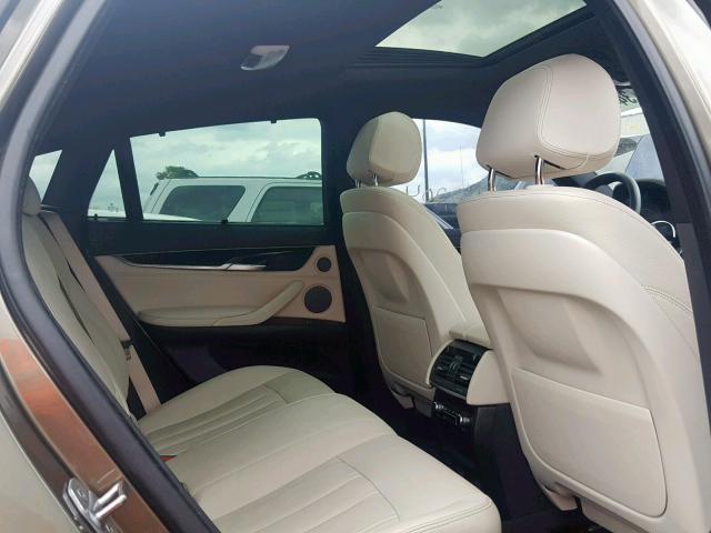 5UXKU2C31H0U29138 - 2017 BMW X6 XDRIVE3 BEIGE photo 6