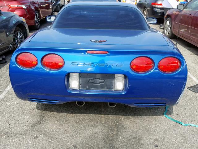 1G1YY12S325124035 - 2002 CHEVROLET CORVETTE Z BLUE photo 6