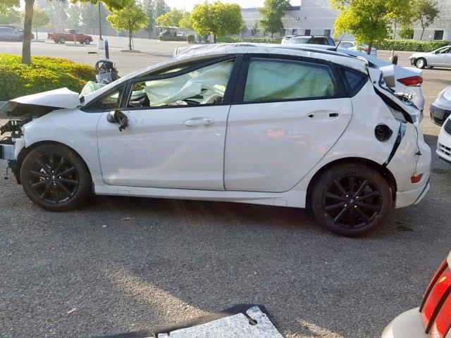 3FADP4DJ7KM121752 - 2019 FORD FIESTA ST WHITE photo 9