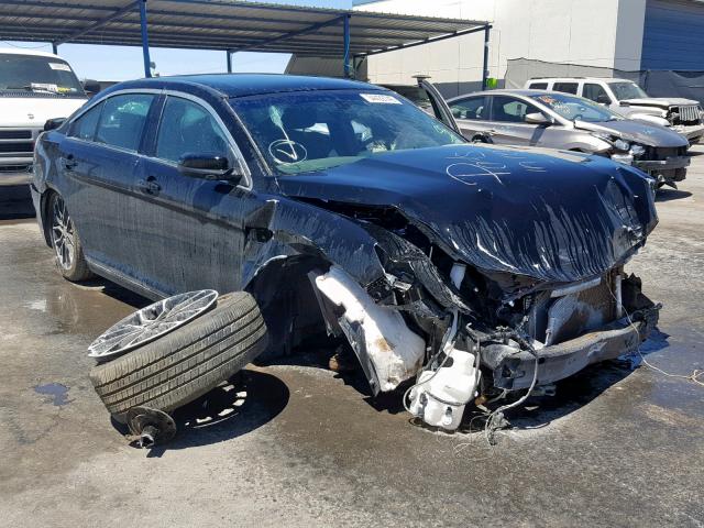 1FAHP2E87JG102094 - 2018 FORD TAURUS SEL BLACK photo 1