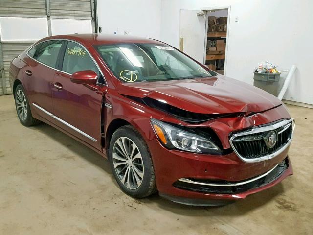 1G4ZR5SS6HU149697 - 2017 BUICK LACROSSE P RED photo 1