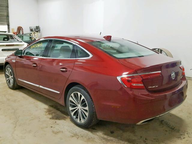 1G4ZR5SS6HU149697 - 2017 BUICK LACROSSE P RED photo 3