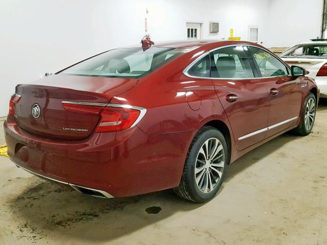 1G4ZR5SS6HU149697 - 2017 BUICK LACROSSE P RED photo 4