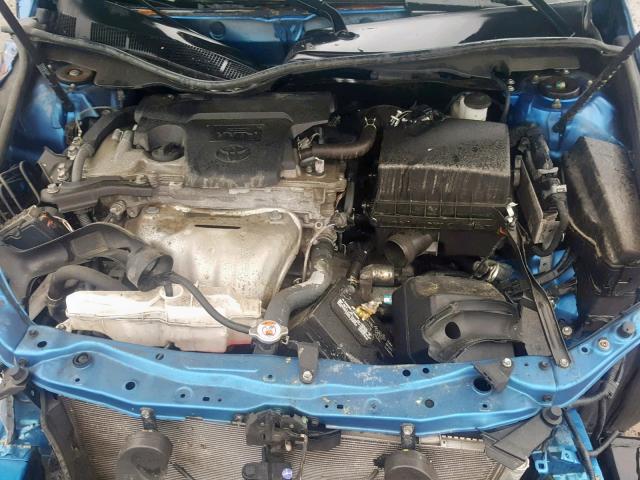 4T1BF1FK2HU744219 - 2017 TOYOTA CAMRY LE BLUE photo 7