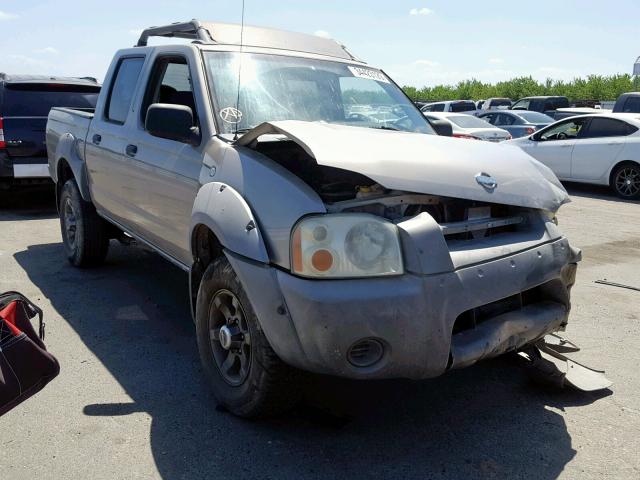 1N6ED27TX1C361710 - 2001 NISSAN FRONTIER C SILVER photo 1