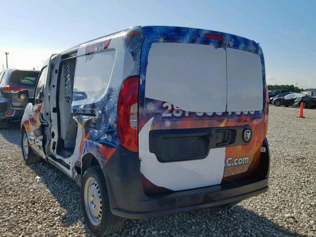 ZFBERFAB7H6E33733 - 2017 RAM PROMASTER 白色 照片 3