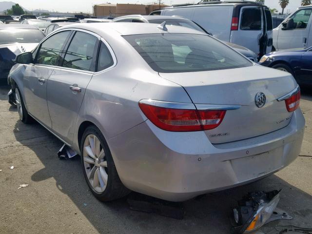 1G4PR5SK2E4175958 - 2014 BUICK VERANO CON GRAY photo 3