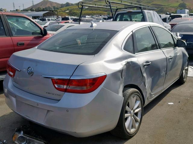 1G4PR5SK2E4175958 - 2014 BUICK VERANO CON GRAY photo 4