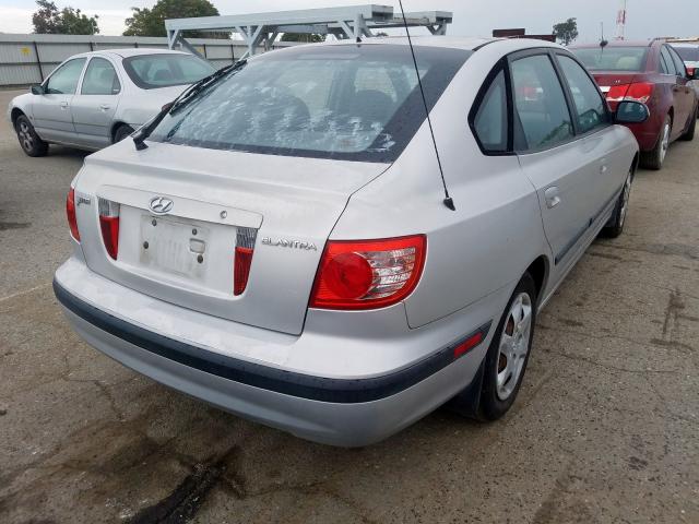 KMHDN56D95U138531 - 2005 HYUNDAI ELANTRA GLS  photo 4