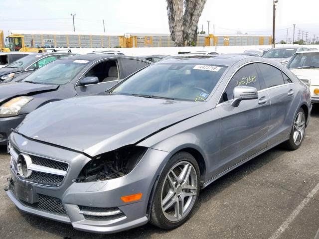 WDDLJ7DBXCA042906 - 2012 MERCEDES-BENZ CLS 550 GRAY photo 2