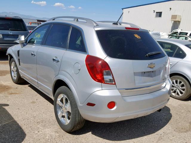 3GNAL3EKXES530071 - 2014 CHEVROLET CAPTIVA LT SILVER photo 3