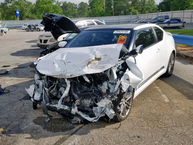 JTKJF5C70D3062293 - 2013 TOYOTA SCION TC თეთრი ფოტო 2