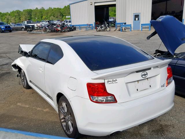 JTKJF5C70D3062293 - 2013 TOYOTA SCION TC თეთრი ფოტო 3