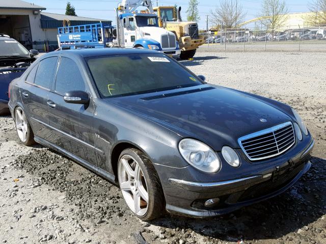 WDBUF76JX3A375206 - 2003 MERCEDES-BENZ E 55 AMG GRAY photo 1