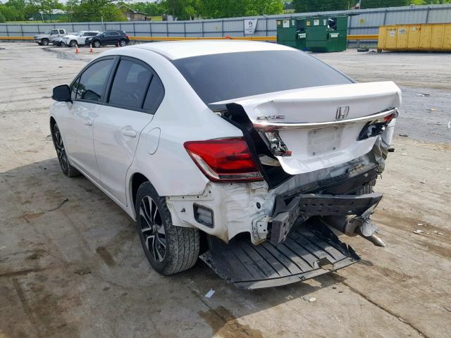 19XFB2F97DE061378 - 2013 HONDA CIVIC EXL 白色 照片 3