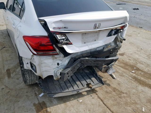 19XFB2F97DE061378 - 2013 HONDA CIVIC EXL 白色 照片 9