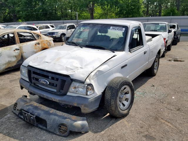 1FTKR1AD9APA27163 - 2010 FORD RANGER WHITE photo 2