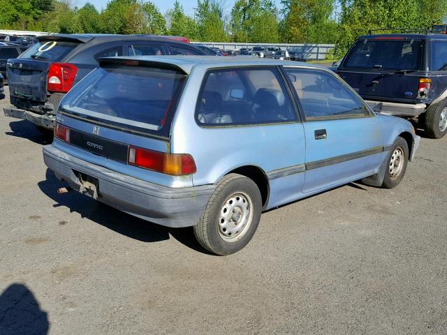 2HGED6341KH551937 - 1989 HONDA CIVIC BLUE photo 4