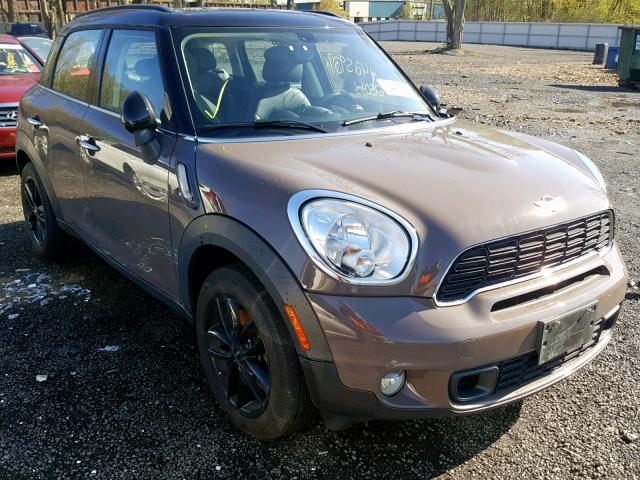 WMWZC3C51EWP26670 - 2014 MINI COOPER S C BROWN photo 1